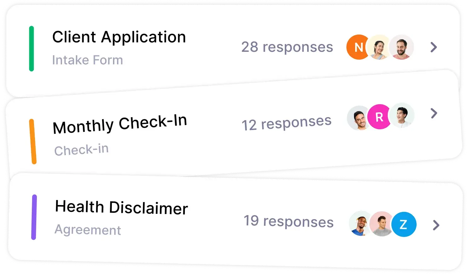 collect responses